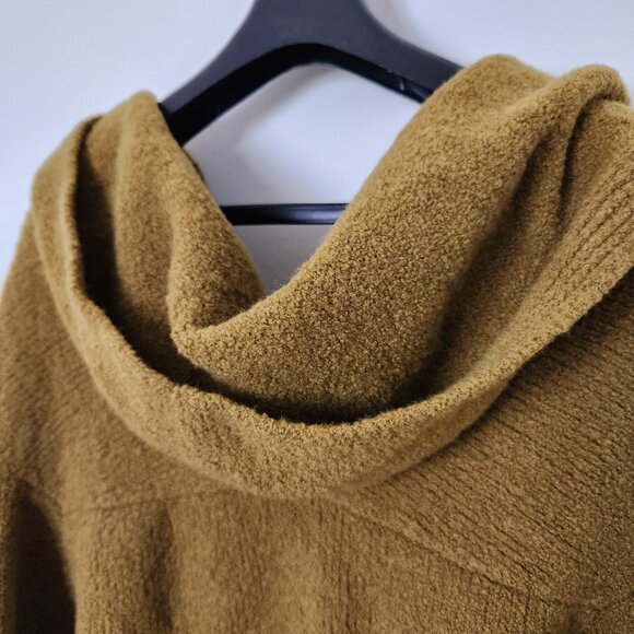 Eileen fisher Wool Blend Bouclé Hooded Jacket Large - Picture 3 of 10